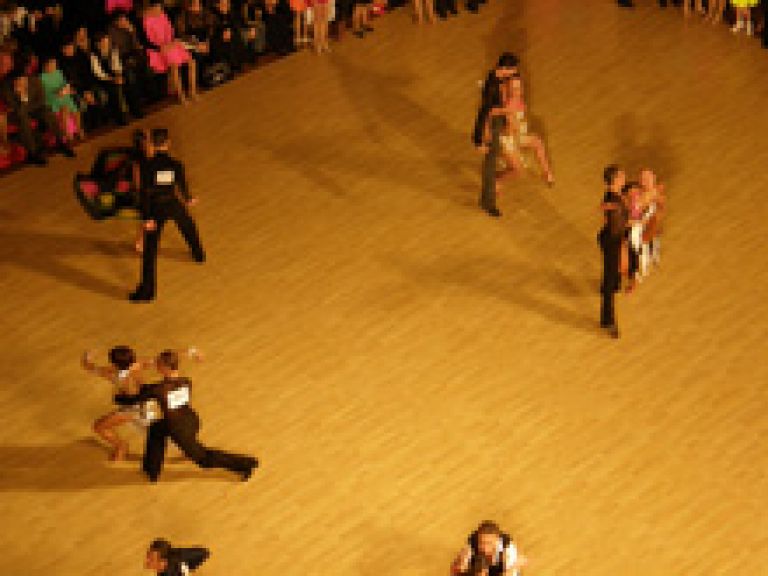 Международный турнир по бальным танцам. Киев, Украинский Дом