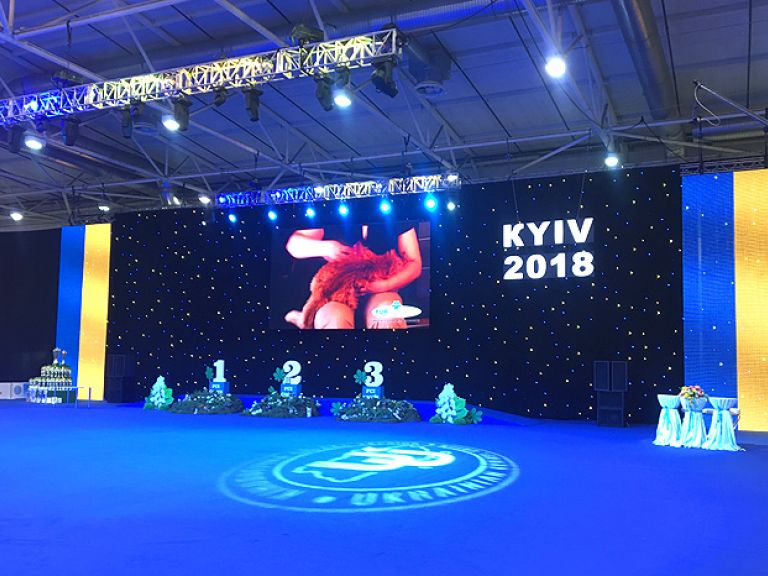 International Dog Show FCI-CACIB &quot;Golden Gate-2018&quot; and &quot;Ukraine-2018&quot;, IEC, Kyiv