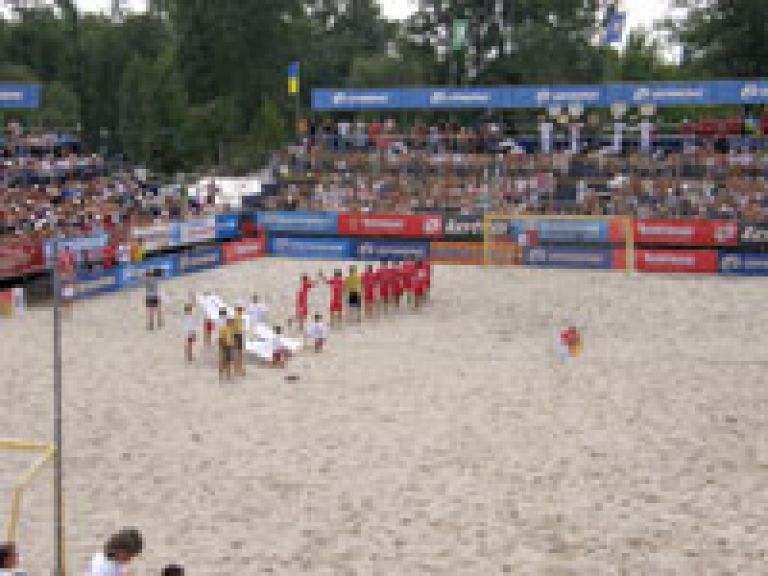 Финал чемпионата Украины по пляжному футболу