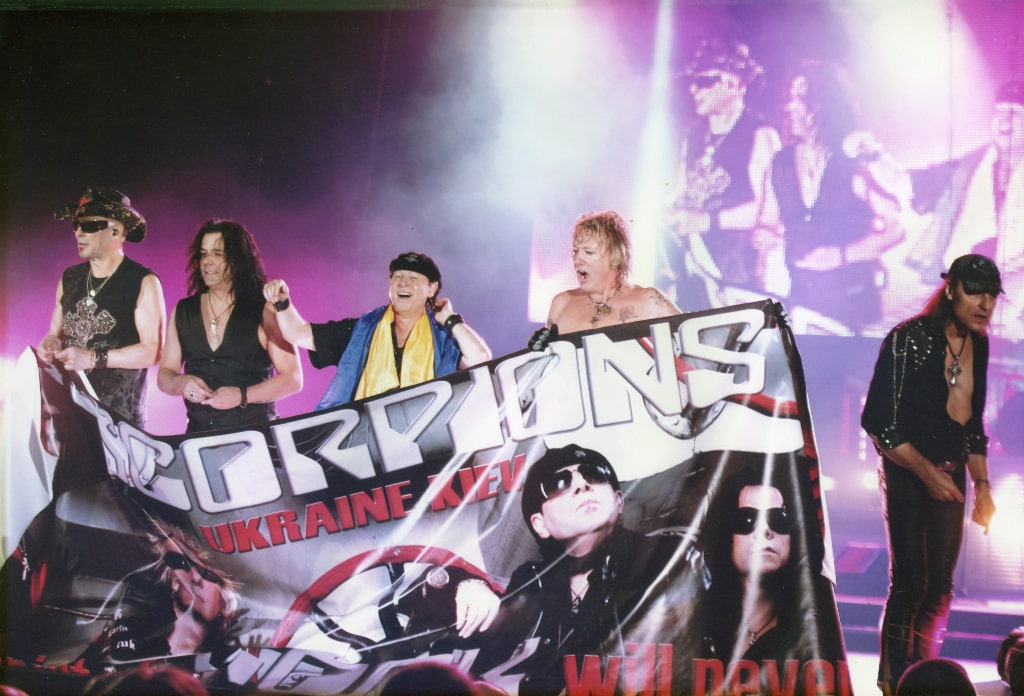 Сольный концерт группы Scorpions г. Киев Сольный концерт группы Scorpions г. Киев
