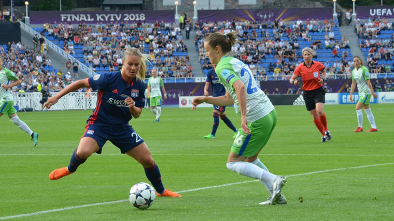 UEFA Women's Champions League Final, V. Lobanovsky Stadium, Kyiv UEFA Women's Champions League Final, V. Lobanovsky Stadium, Kyiv