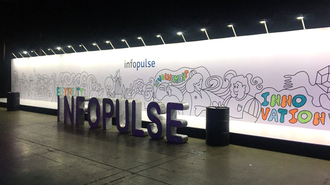 Корпоратив компании Infopulse, МВЦ, Киев Корпоратив компании Infopulse, МВЦ, Киев