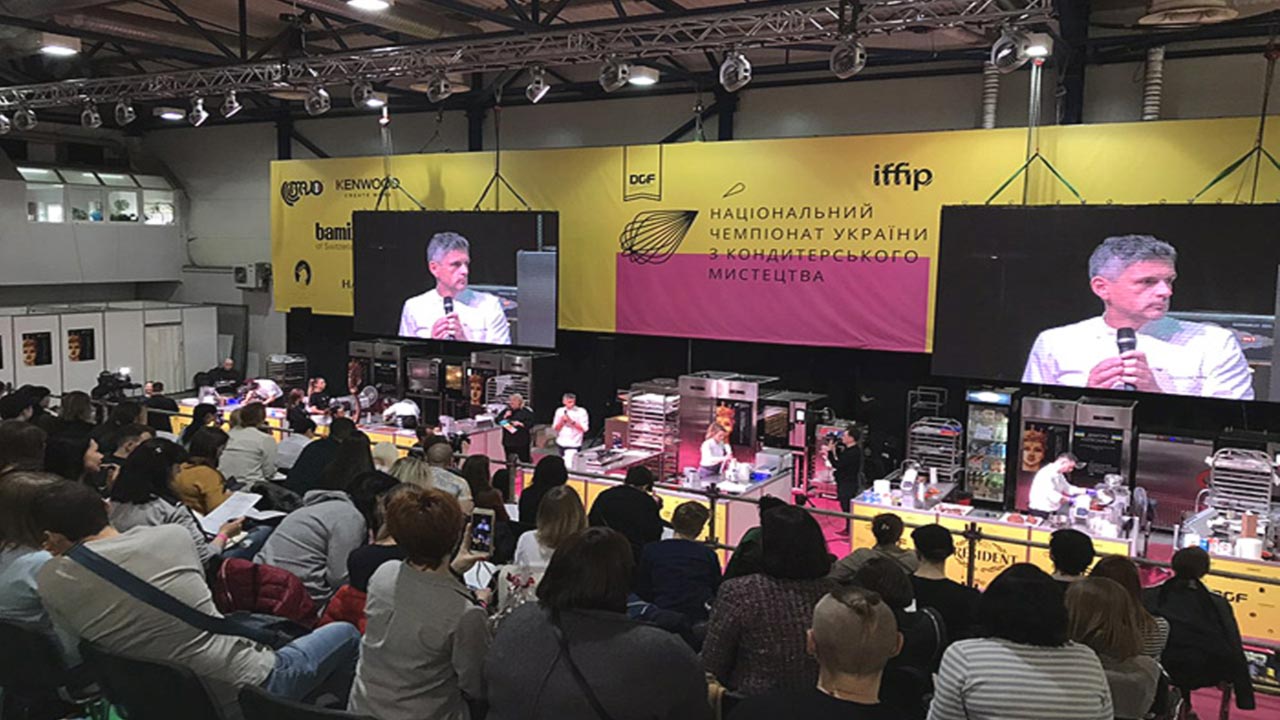 Exhibition Bakery and confectionery industry, IEC, Kyiv