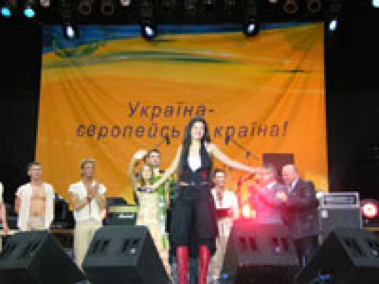 "Евровидение" в Киеве. 2005г