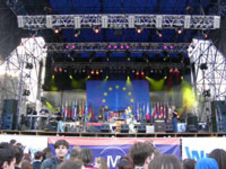 Празднование Дней Европы в Украине. 2005г.