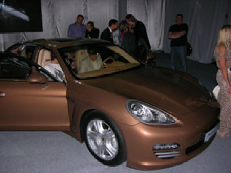 Презентация Porsche Panamera. Клуб "5-й элемент"