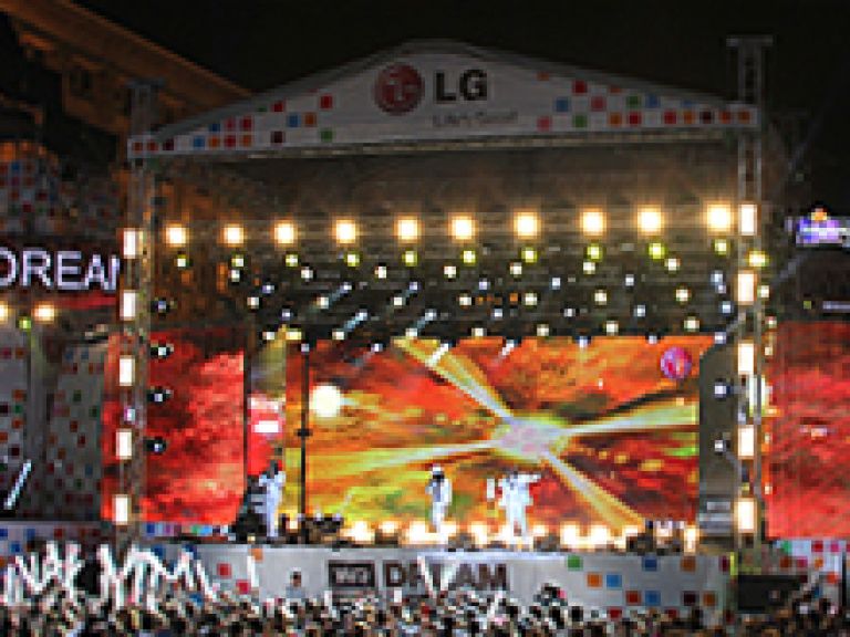 LG - DREAM SHOW, Майдан Незалежності, Київ.