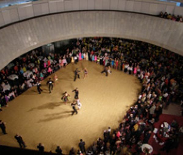 Международный турнир по бальным танцам. Киев, Украинский Дом