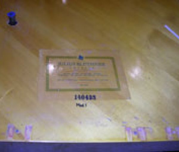 Ремонт рояля "August Furster"