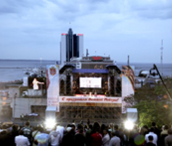 Празднование Дня Победы в городе-герое Одессе