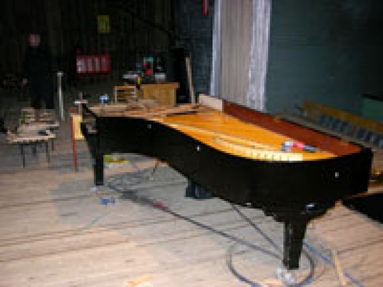 Ремонт рояля "August Furster"